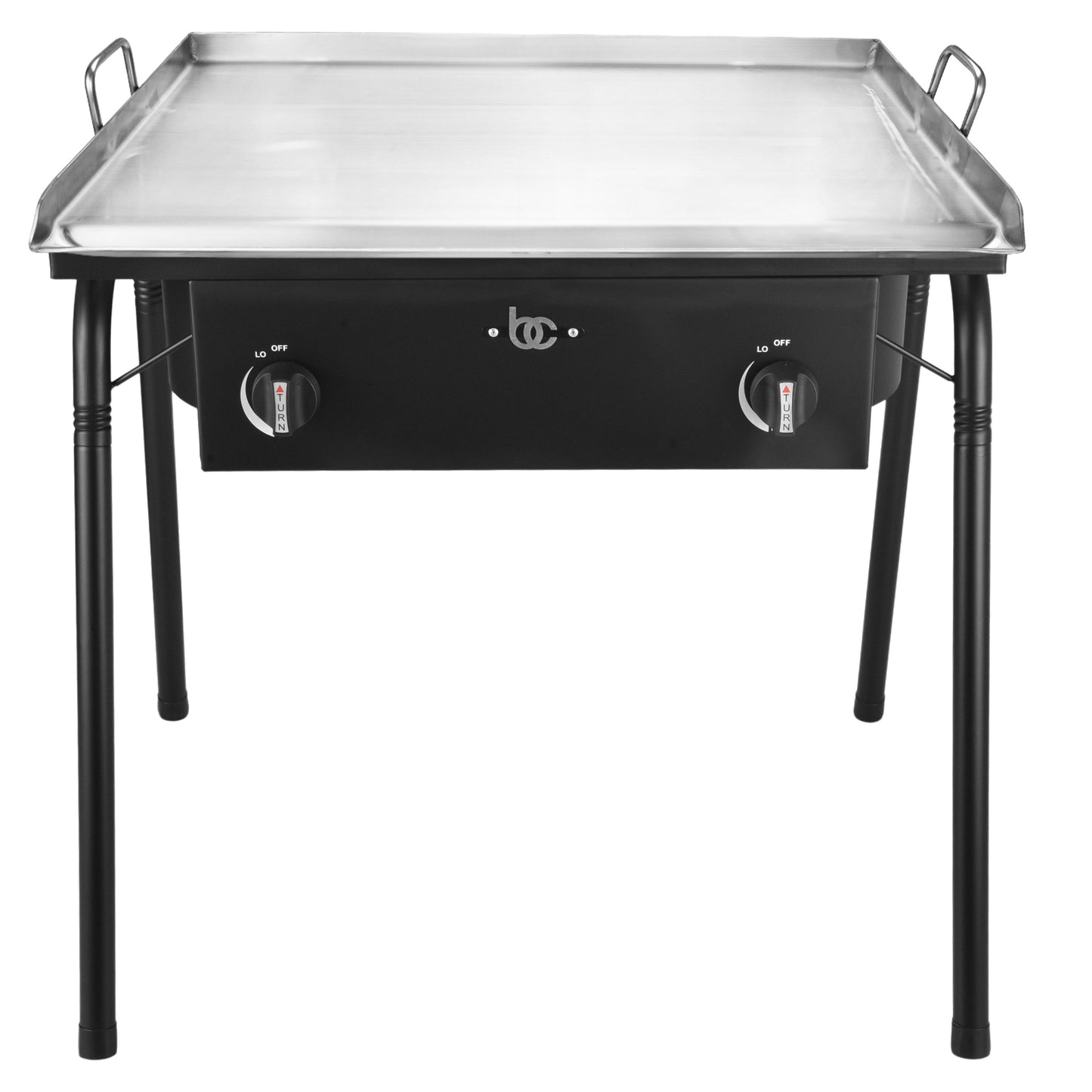 Bene Casa Double Cast Iron Burner, w/high pressure regulator, weatherproof