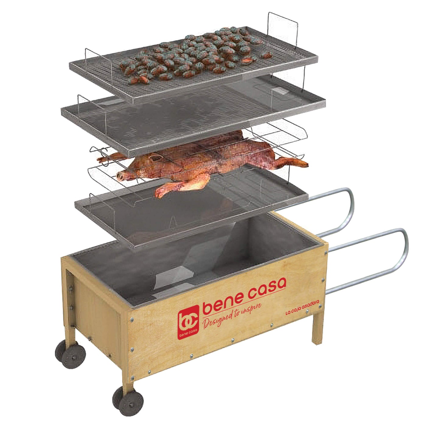 Bene Casa Caja Asadora Roasting Box 70lb capacity