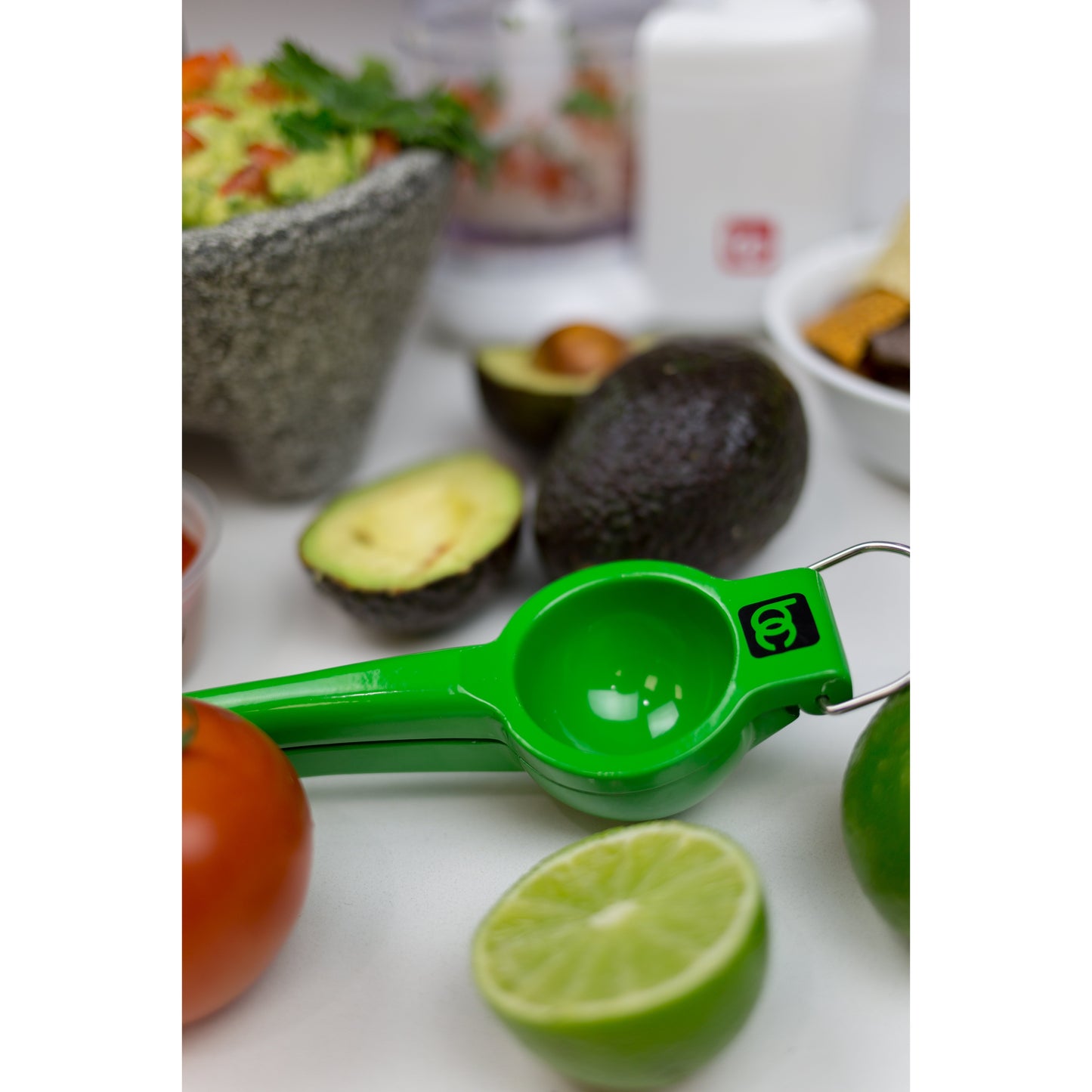 Bene Casa Aluminum Lemon Press, easy, no pulp, no seeds, dishwasher safe
