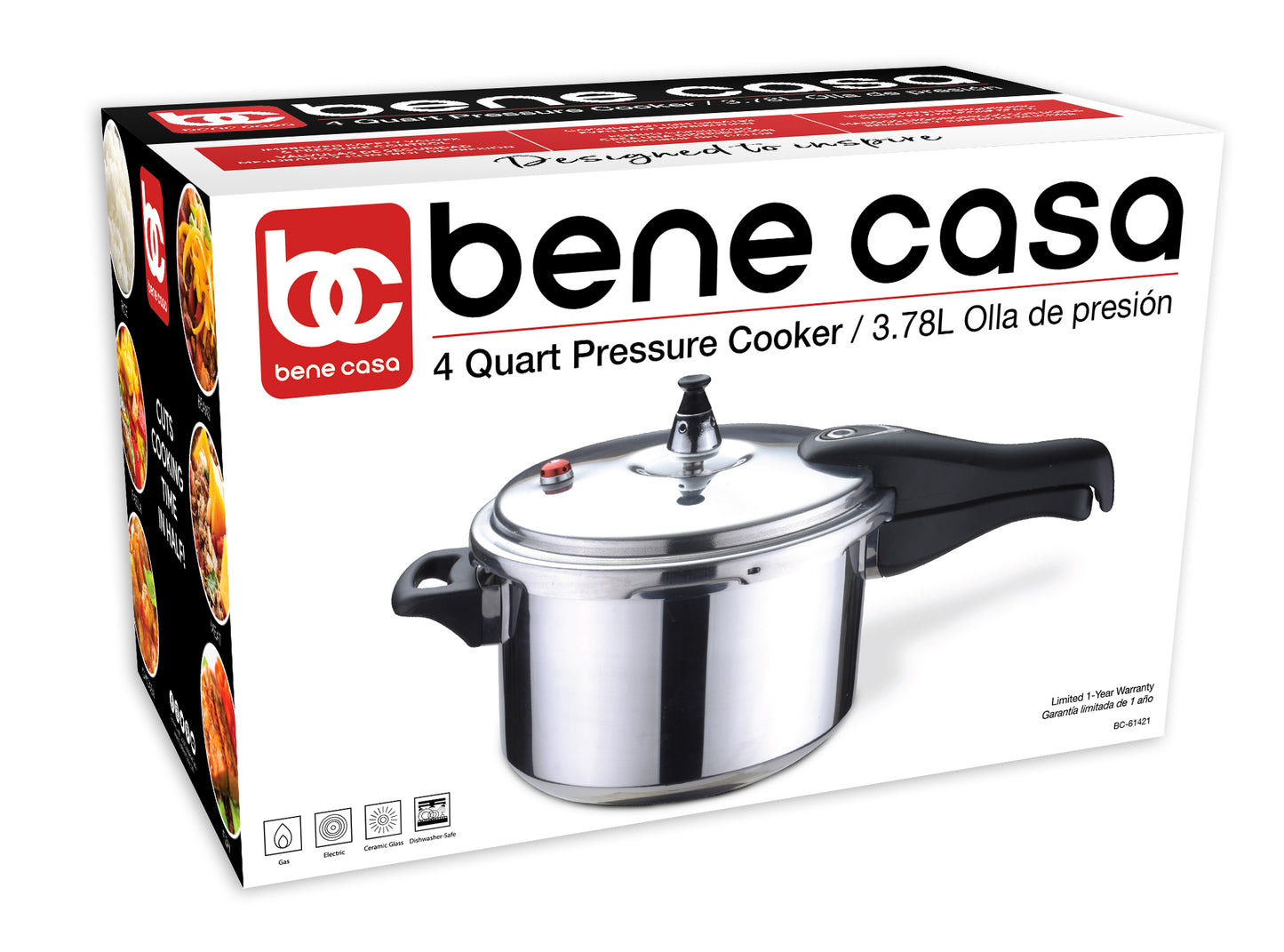 Bene Casa Aluminum Pressure Cooker