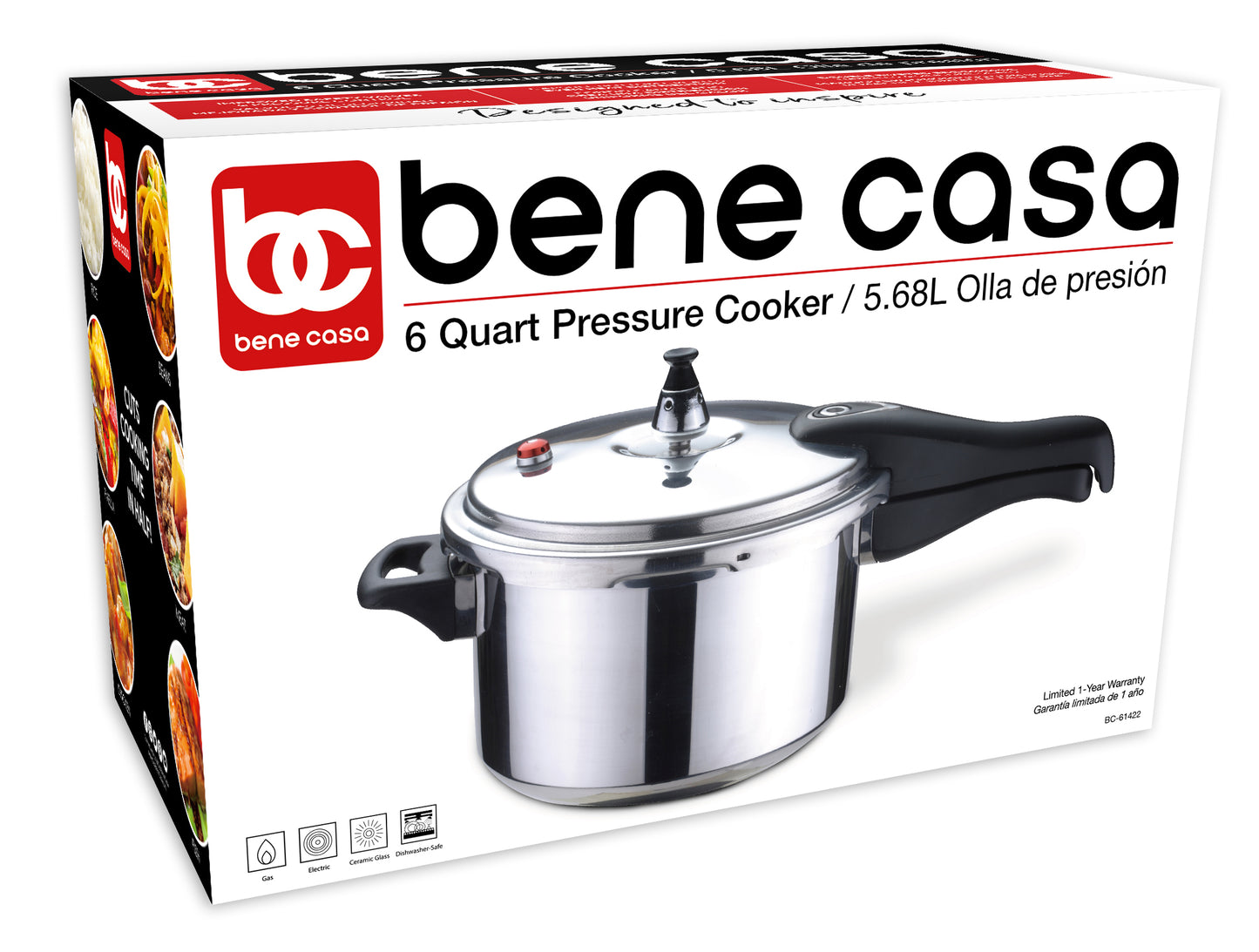 Bene Casa Aluminum Pressure Cooker