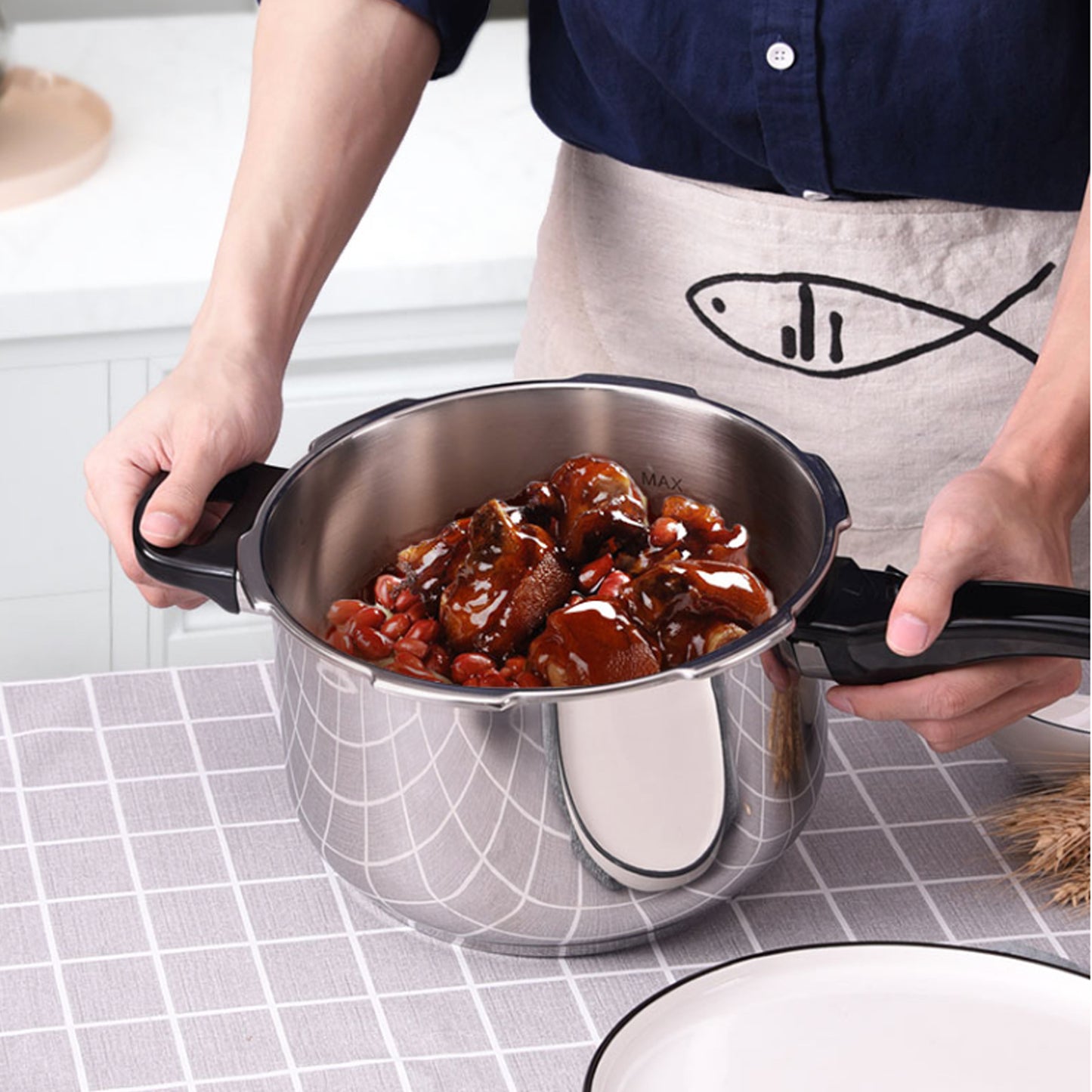 Bene Casa Aluminum Pressure Cooker