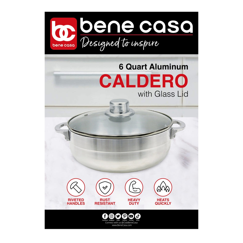 
                  
                    Bene Casa 6-Quart, No. 9 Aluminum Caldero
                  
                