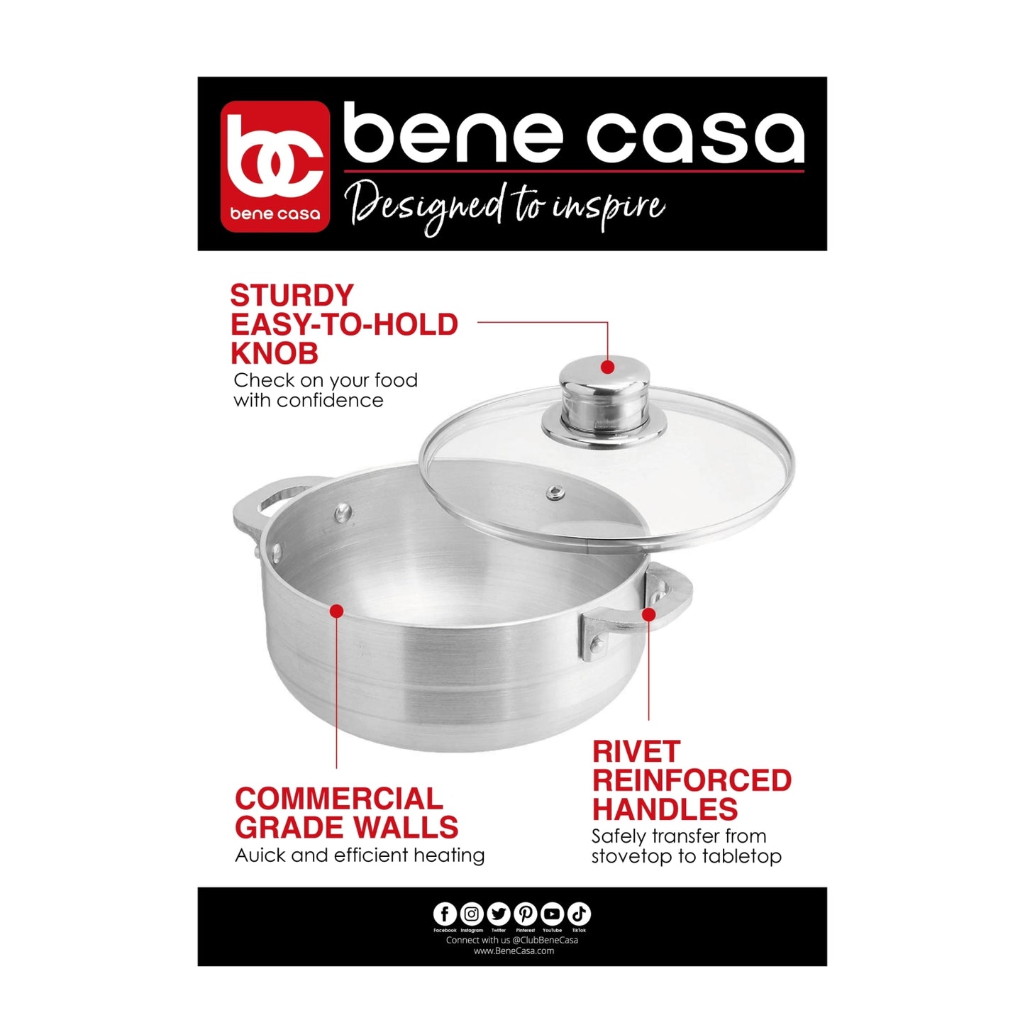 
                  
                    Bene Casa 6-Quart, No. 9 Aluminum Caldero
                  
                