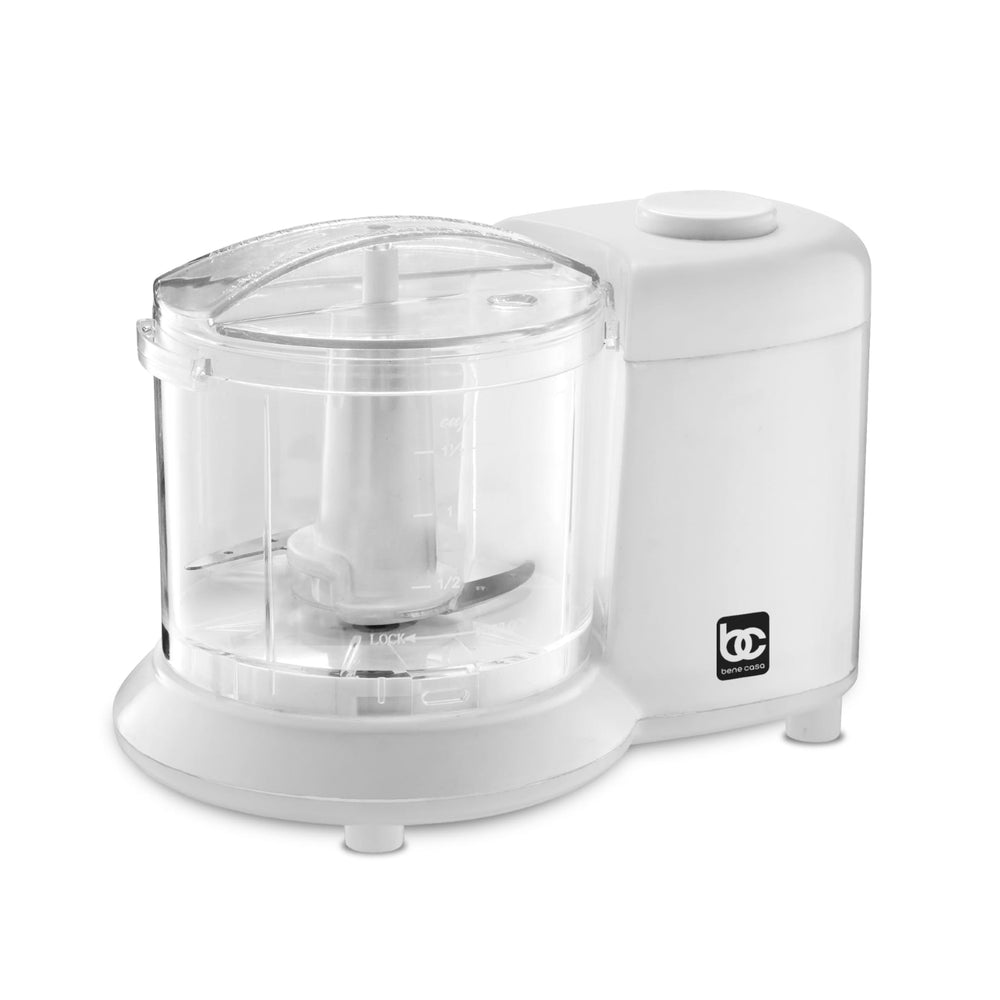 
                  
                    Bene Casa Mini Chopper, stainless-steel blade, pulse control, mincer, dicer - (3 colors)
                  
                