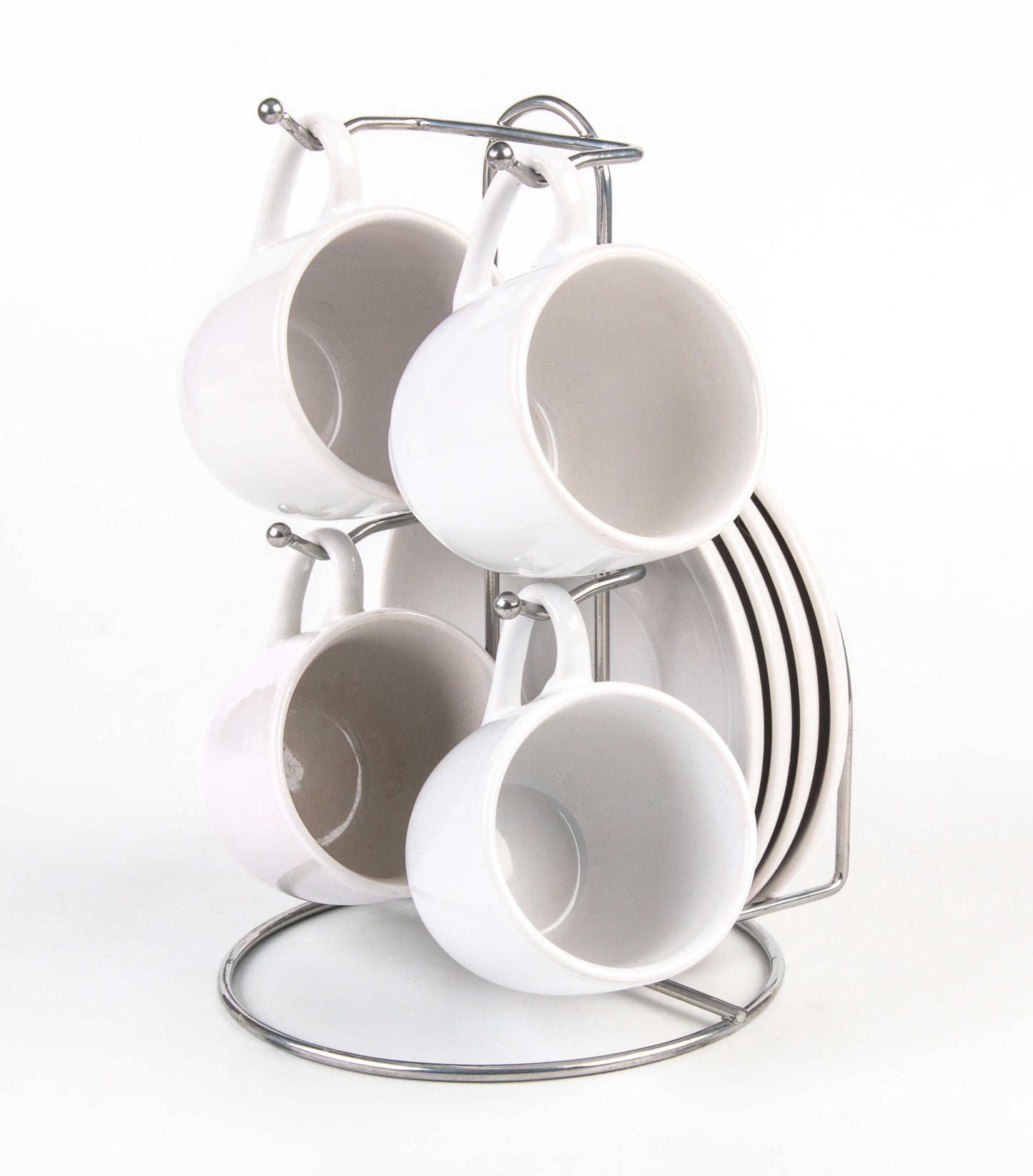 
                  
                    Bene Casa 9-Piece Espresso Demitasse Cup and Saucer Set with Stand (3 colors)
                  
                