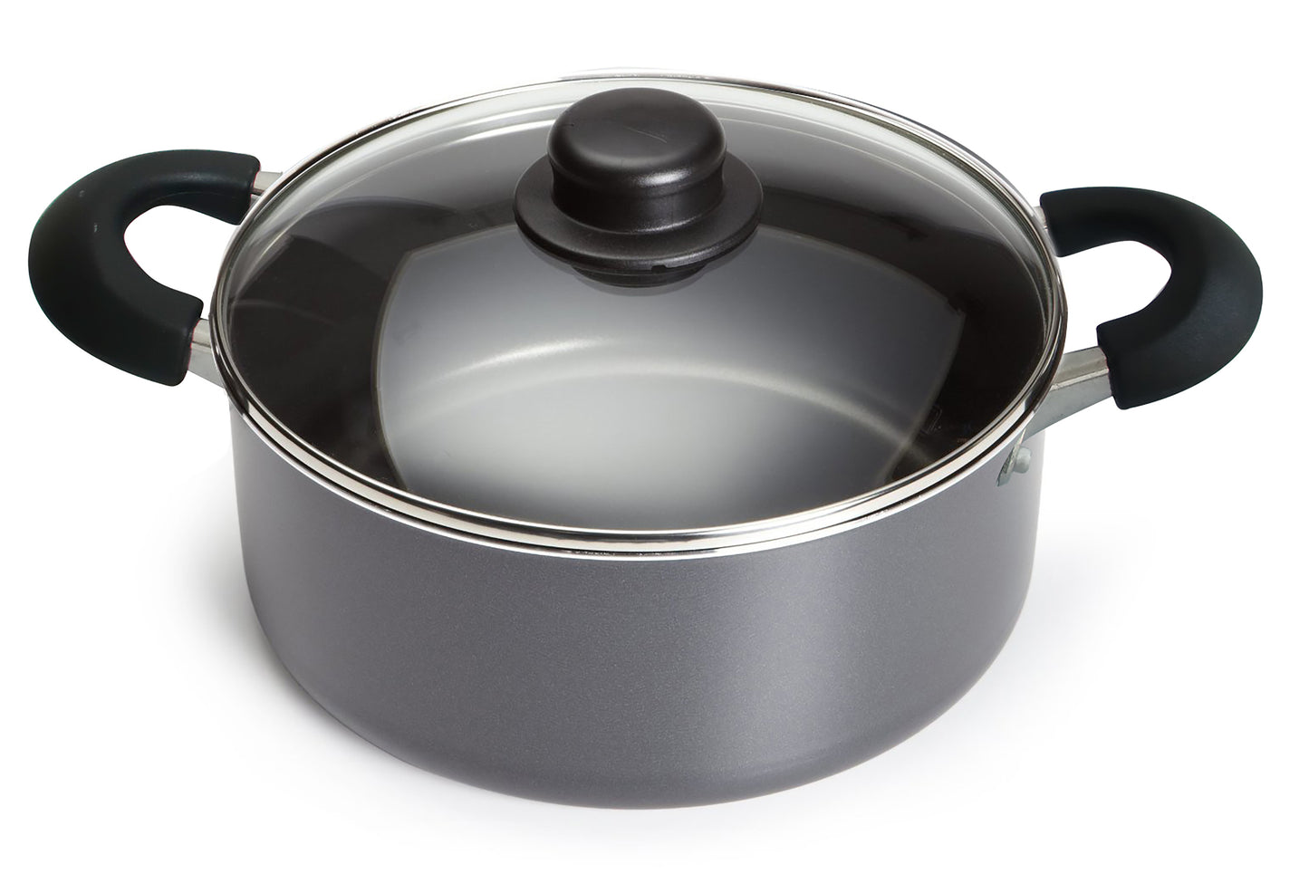 
                  
                    Bene Casa 3.06-Quart, non-stick speckled Dutch Oven w/ tempered glass lid - (3 sizes)
                  
                