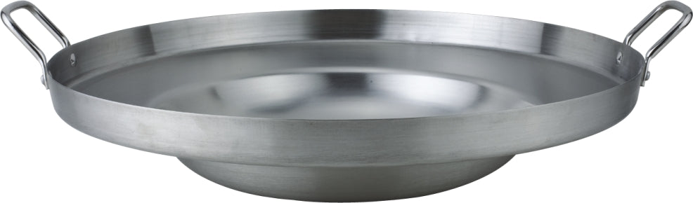 
                  
                    Bene Casa Stainless-steel 22.4-inch Comal pan, belly up, rust free
                  
                